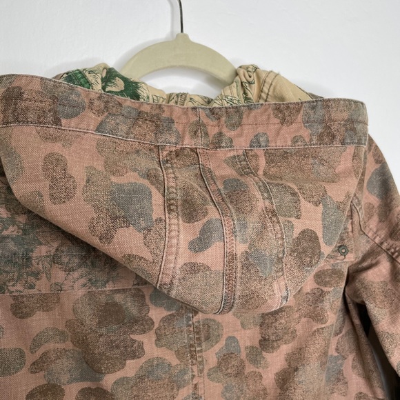 Hei Hei Anthropologie Floral Fatigue Camo Jacket - Picture 7 of 12